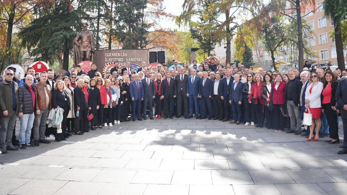 Çorlu'da 29 Ekim Cumhuriyet Bayramı coşkusu