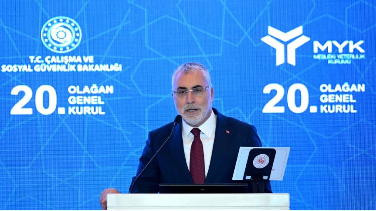 Işıkhan: MYK belgesi alan çalışan sayısı 2,5 milyonu geçti