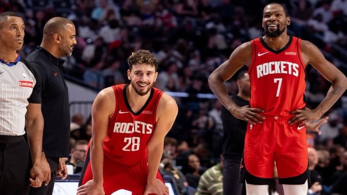 NBA yıldızı Kevin Durant, milli basketbolcumuz Alperen Şengün'ü övdü: Her şeyi görüyor