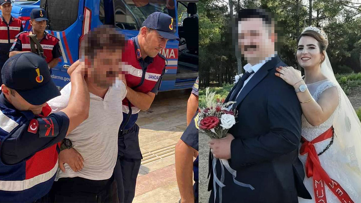 2 aylık eşini katledip tahliye olmuştu! Cani koca yeniden yakalandı