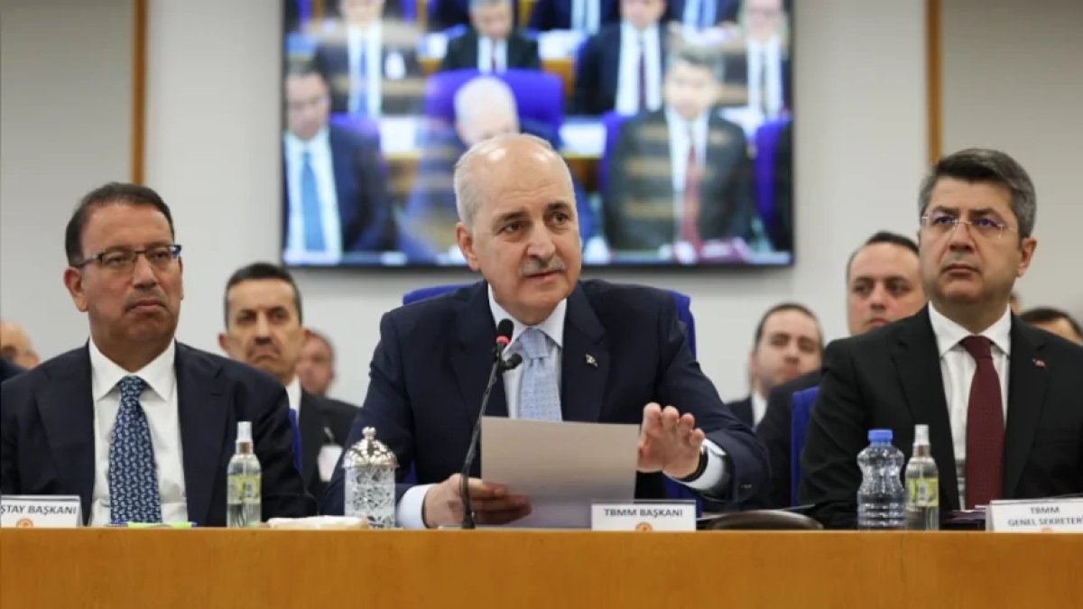 Meclis'te PKK gerginliği: Numan Kurtulmuş salonu terk etti
