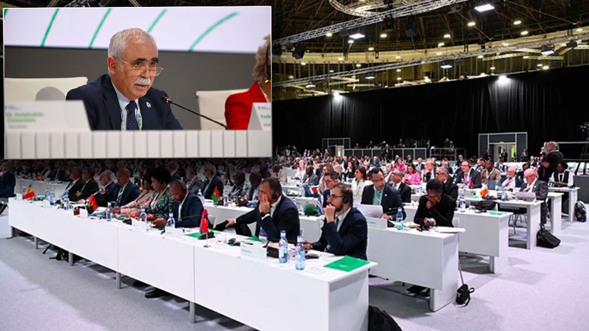 AYM Başkanı Özkaya İspanya’daki Dünya Anayasa Yargısı Konferansı'nda konuştu: Barış adaletle mümkündür