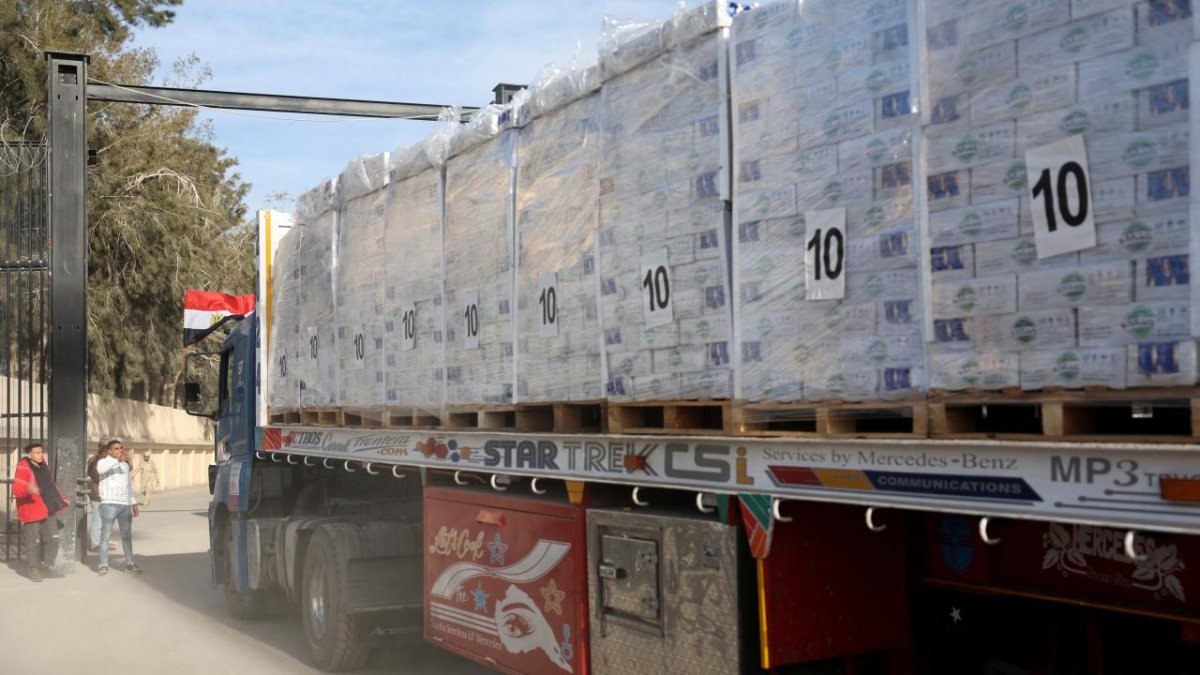 Birleşmiş Milletler: Gazze’nin üç aylık gıdası 6 bin tırda bekletiliyor