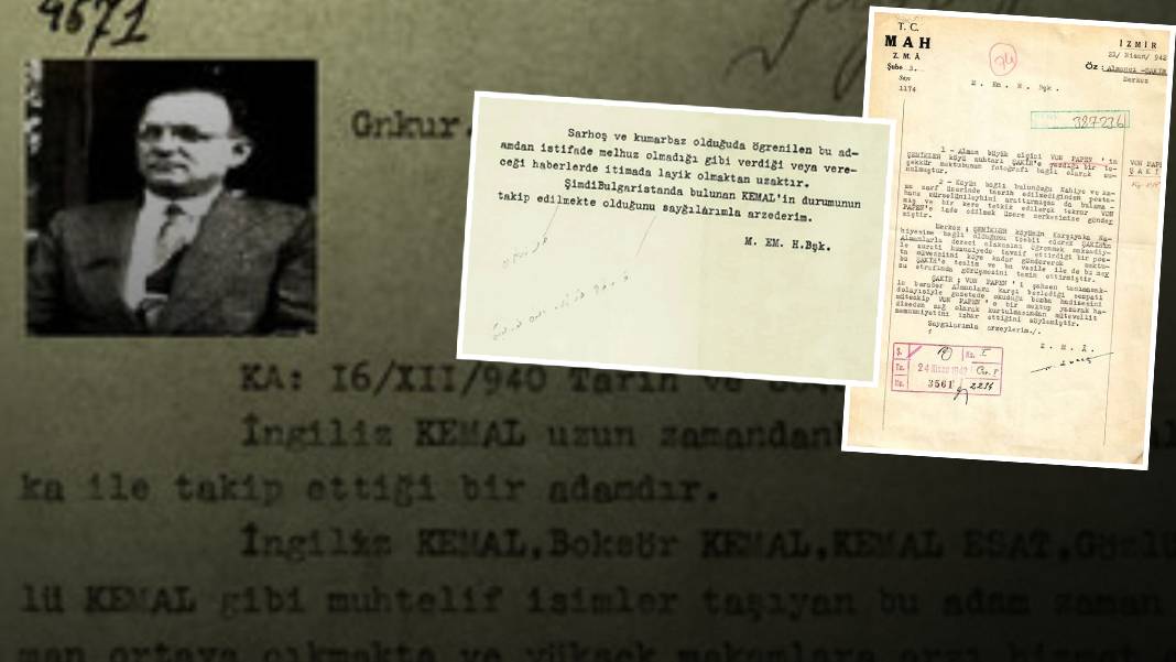 MİT, 1940'taki ‘İngiliz Kemal’ raporunu paylaştı: Samimi değil, haberleri itibara layık değil