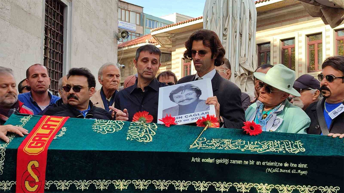 Yeşilçam oyuncusu Engin Çağlar son yolculuğuna uğurlandı
