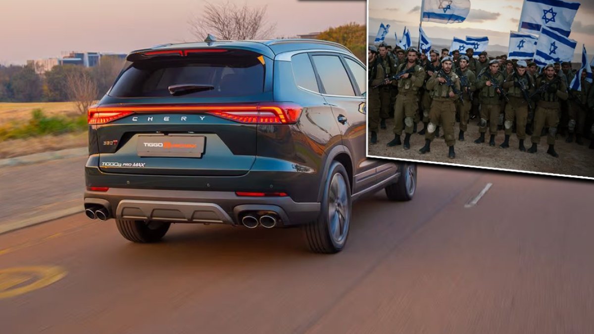 İsrail ordusunda Chery Tiggo 8 alarmı: 'Tekerlekli bilgisayarlar güvenlik riski taşıyor'