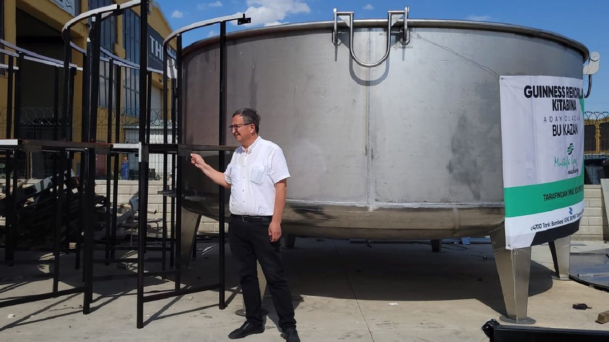 Konya’da üretildi, Uşak’ta pişirildi! Türkiye’yi Guinness Rekorular Kitabı’na soktu