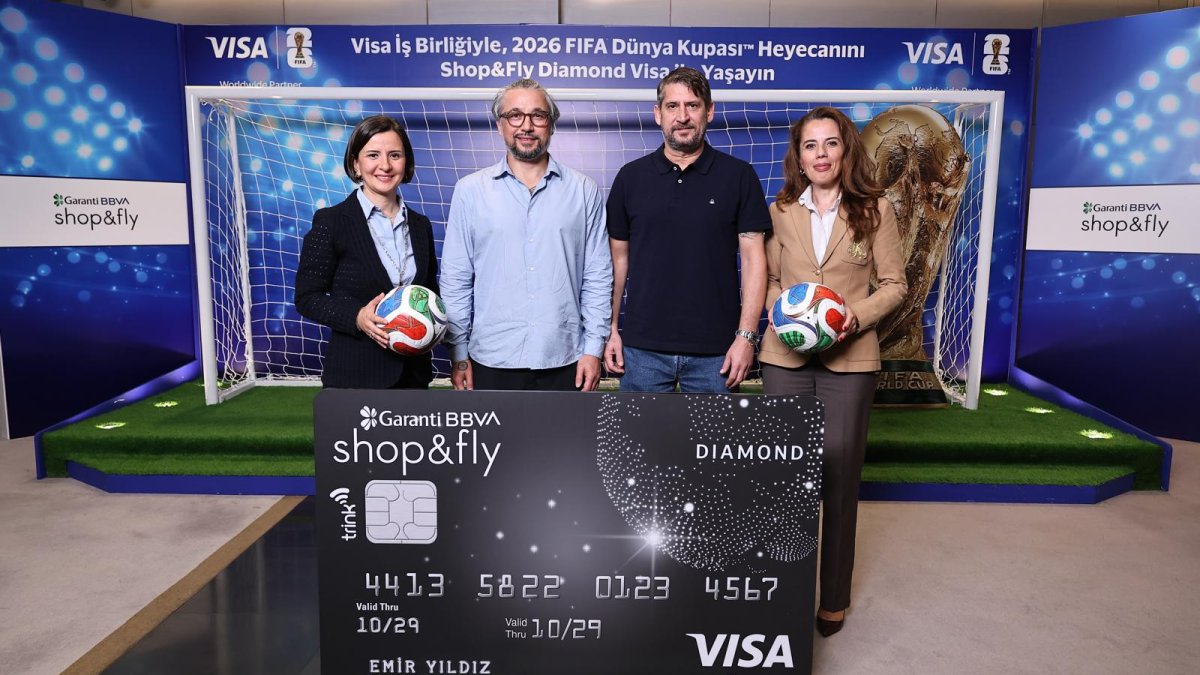 2026 FIFA Dünya Kupası resmi ödeme teknolojileri partneri Visa ile Garanti BBVA iş birliğine imza attı
