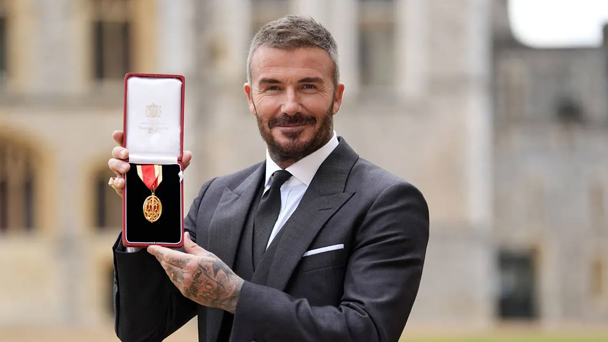 David Beckham’a 'sir' ünvanı