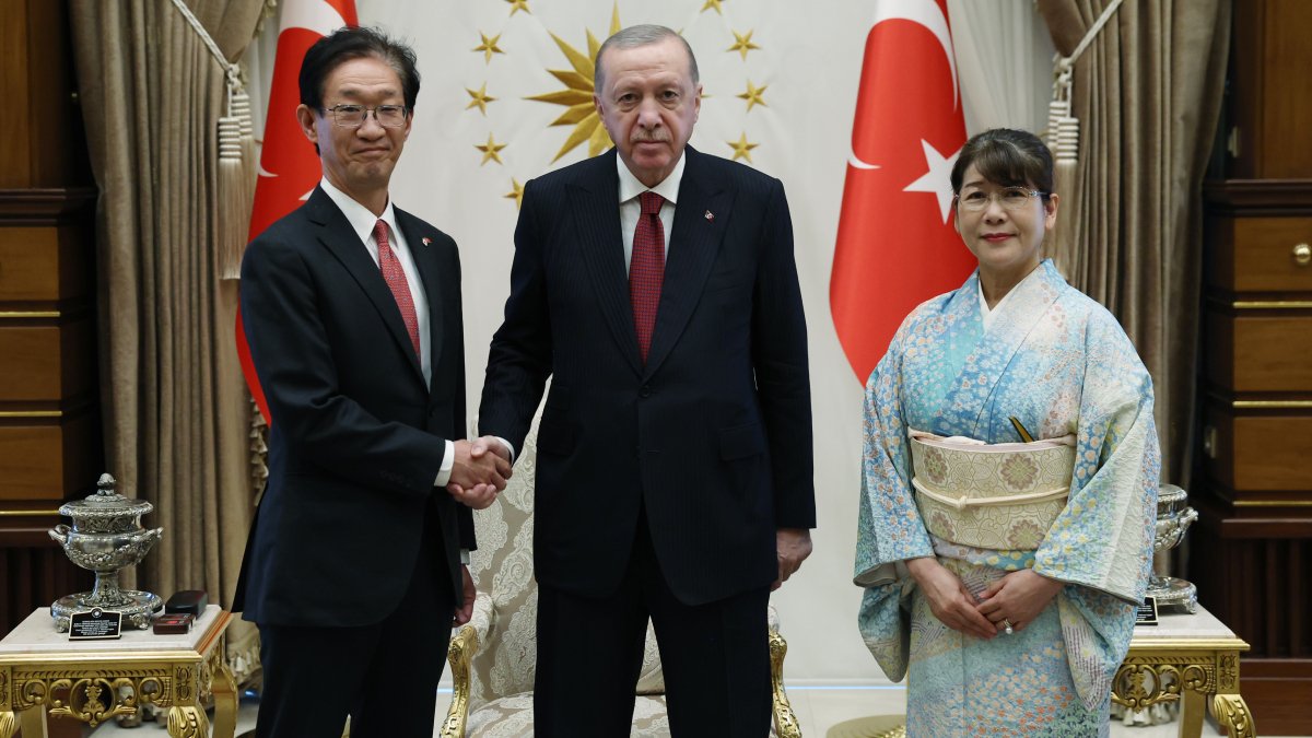 Cumhurbaşkanı Erdoğan, 5 ülkenin büyükelçisini kabul etti