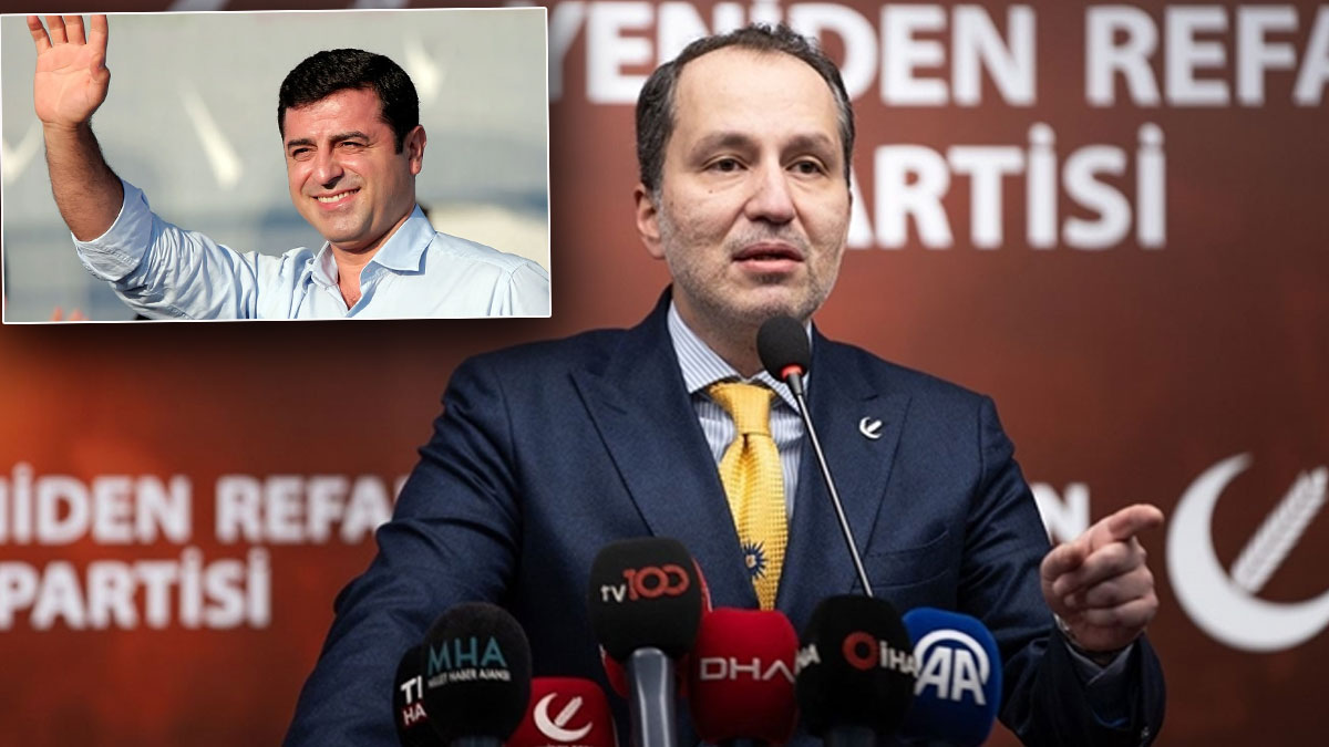 Yeniden Refah Partisi'nden 'Demirtaş' çıkışı: "AİHM kararlarına uyulması Türkiye'nin lehinedir"