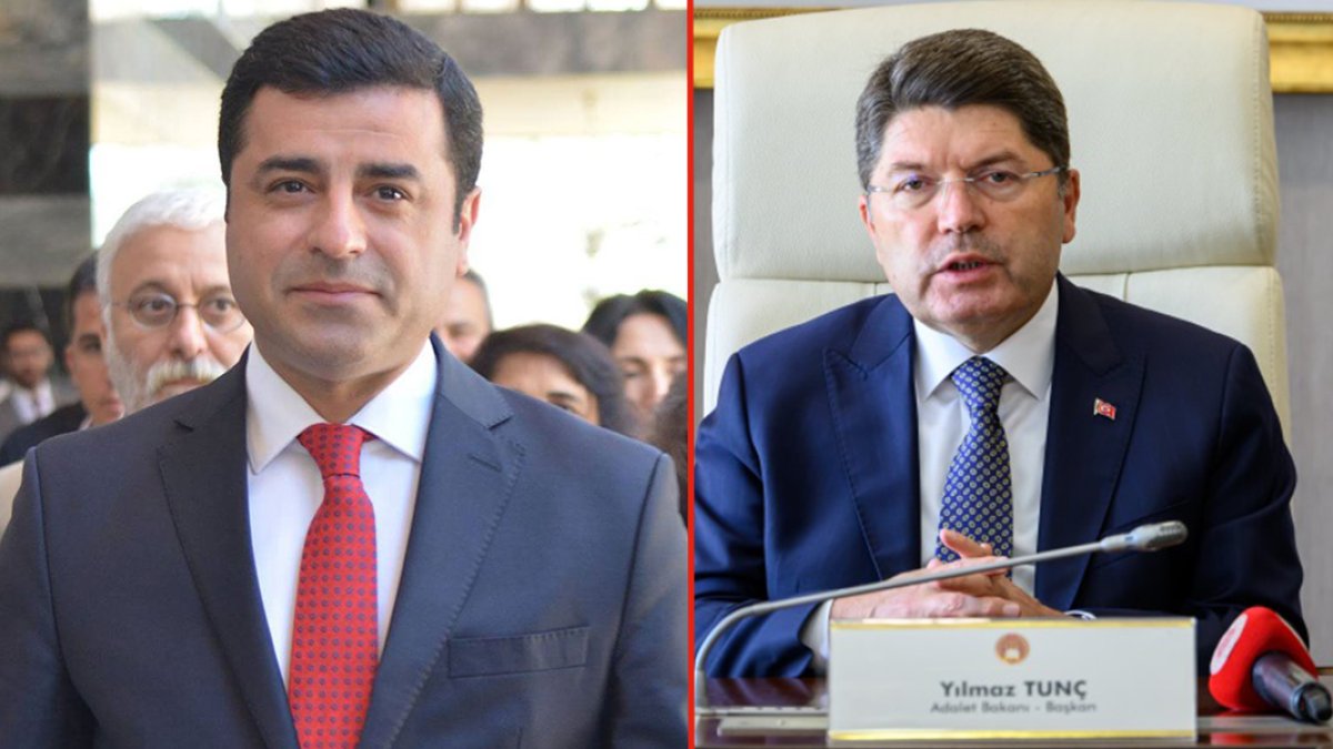 Demirtaş'a 9 yıl sonra tahliye yolu göründü Tunç: İlgililerin müracaatı değerlendirilecek
