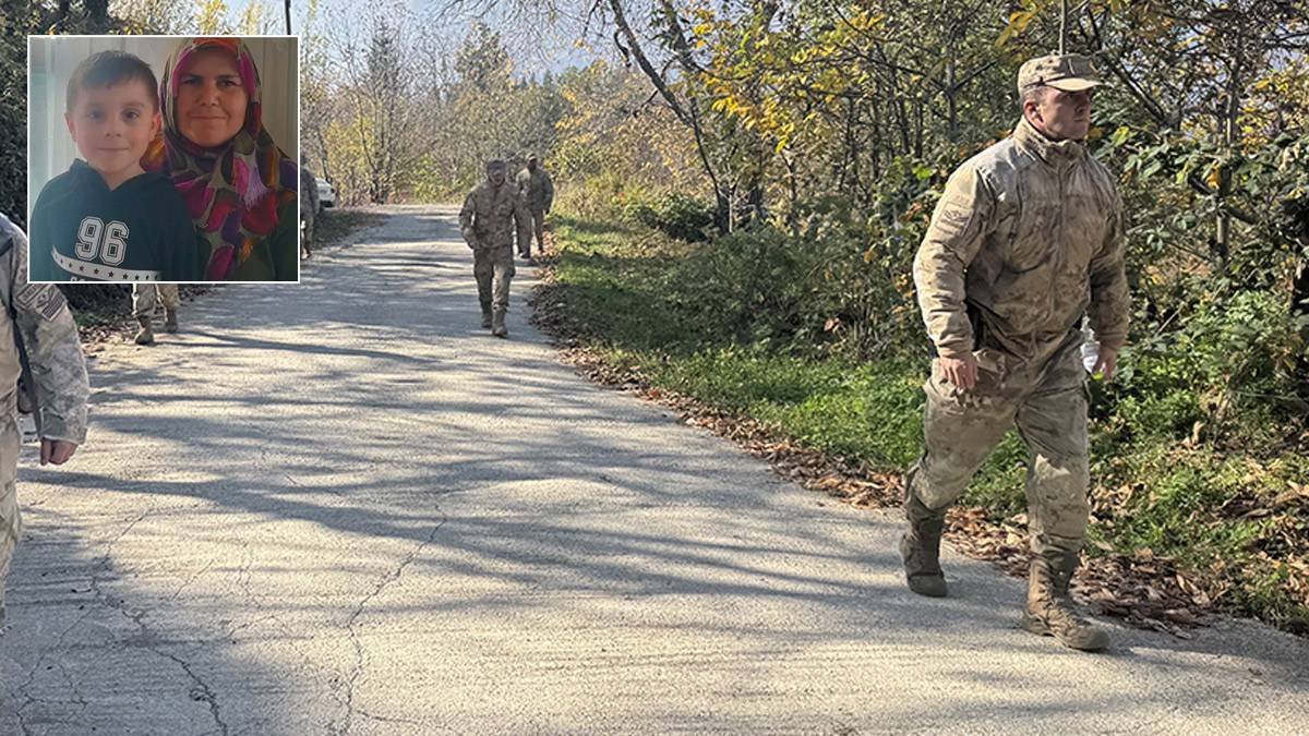 Mantar toplamak için evden ayrılan anne ve oğlu 3 gündür aranıyor