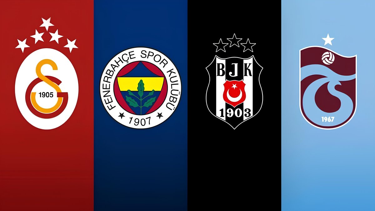 4 büyükler resmen TFF'ye bildirdi! Beşiktaş, Fenerbahçe, Galatasaray ve Trabzonspor'un yeni formaları belli oldu