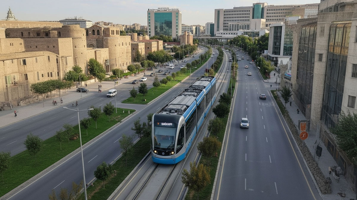 DBB'nin tramvay projesine Diyarbakır Valiliği'nden tam destek!