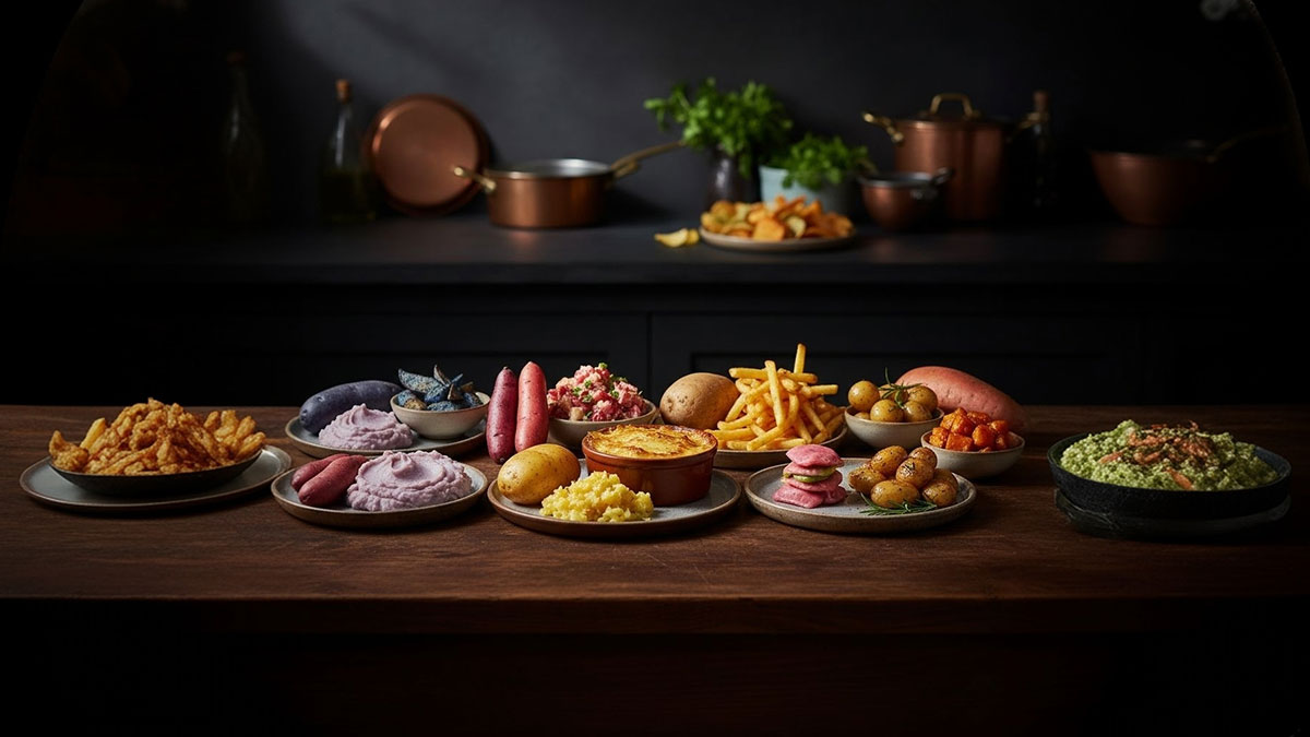 Her biri antioksidan zengini, besin değerleri yüksek! Mor, kırmızı, altın patateslerle farklı yemekler hazırlayın