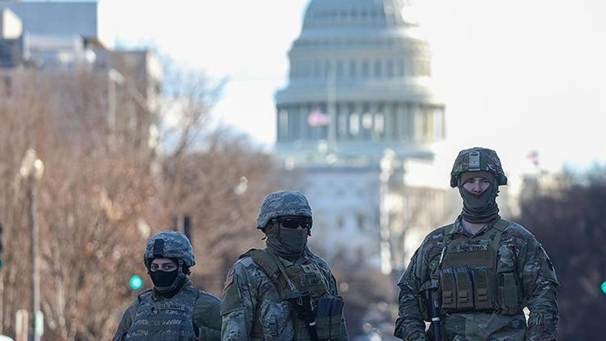 Washington'daki ulusal muhafızların görev süresi uzatıldı