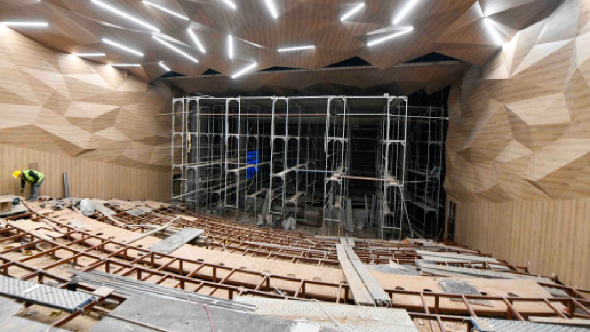 Fatih Sultan Mehmet Kültür Merkezi’nde çalışmalar sürüyor