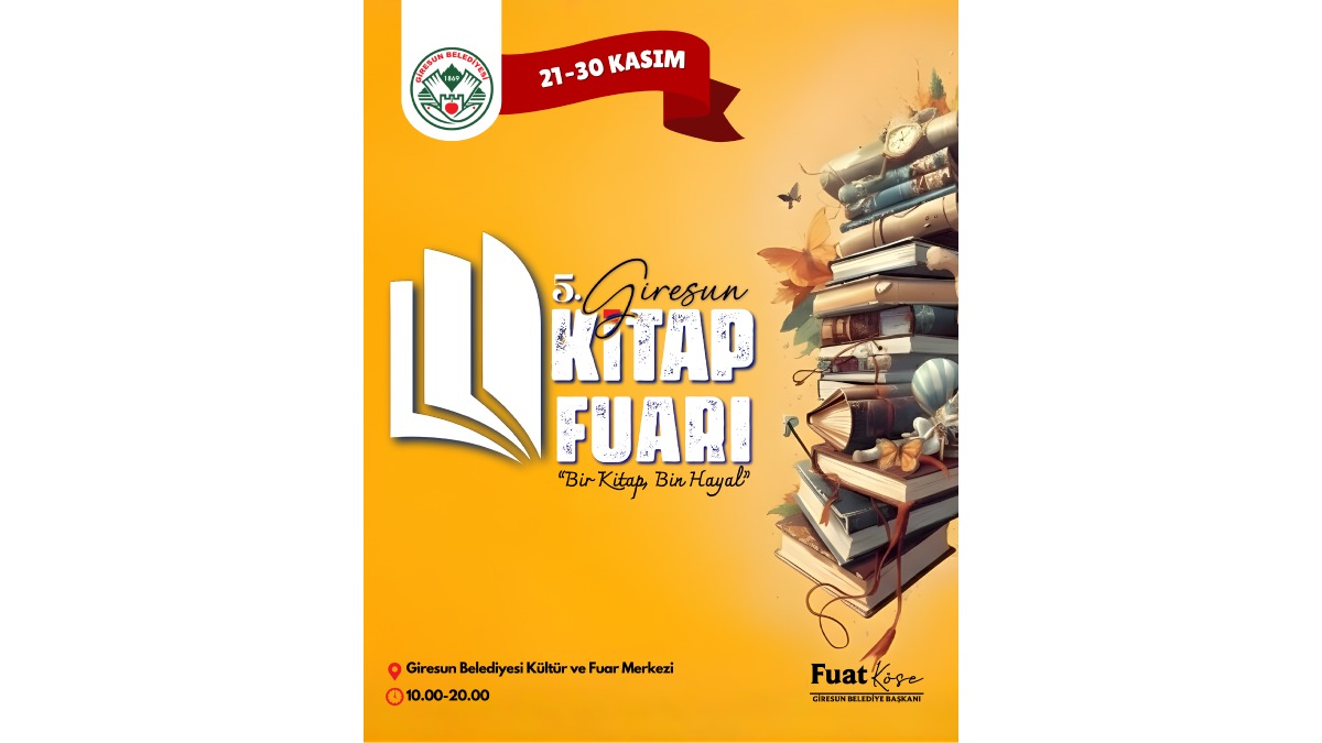 Giresun Belediyesi Kitap Fuarı için hazırlıklarını sürdürüyor