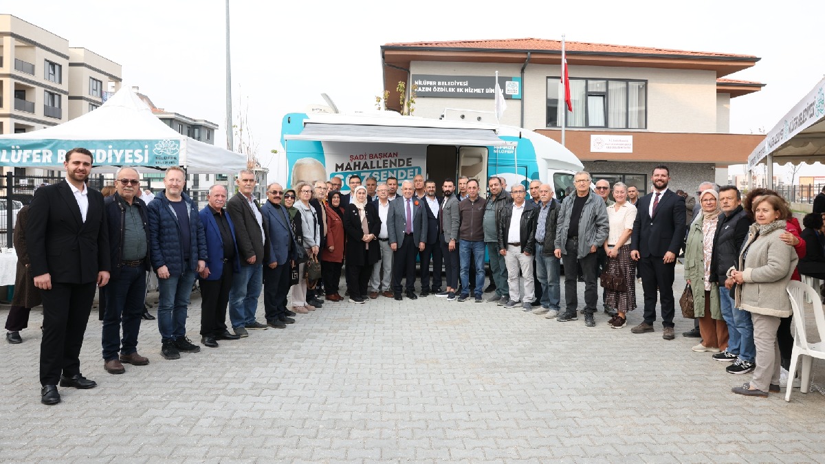 Başkan Şadi Özdemir, vatandaşların sorun ve taleplerini mahallesinde dinledi