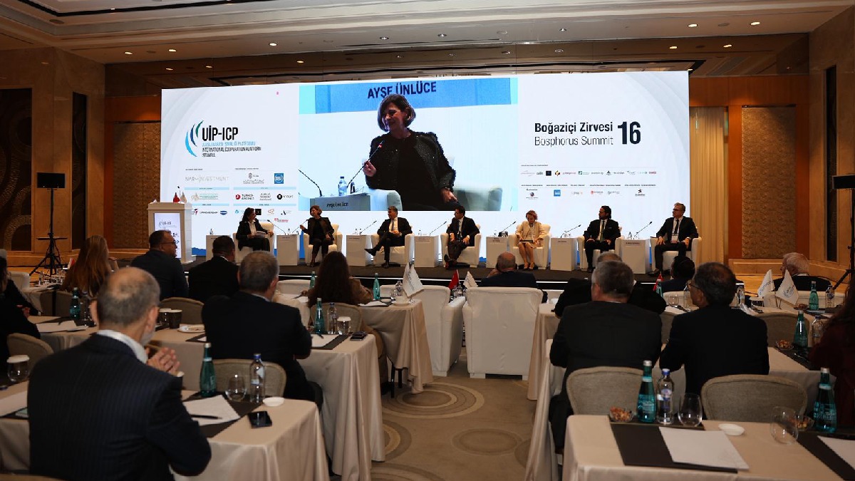 Başkan Ayşe Ünlüce Boğaziçi Zirvesi’nde