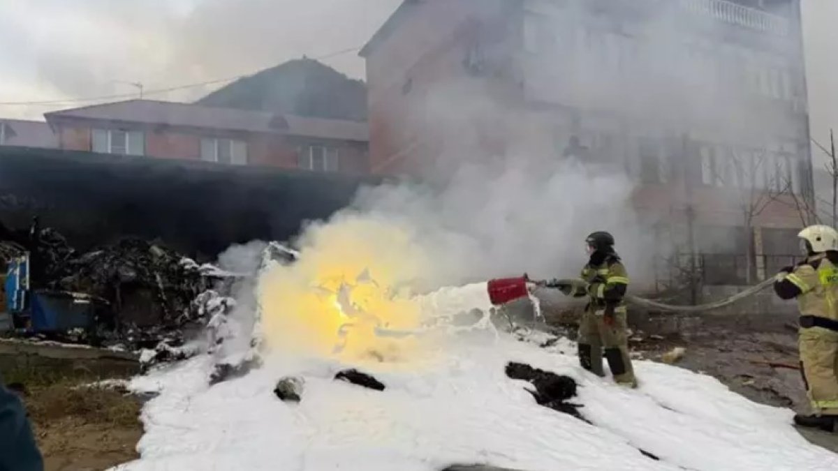 Dağıstan’da helikopter evin üzerine düştü: 4 ölü, 3 yaralı