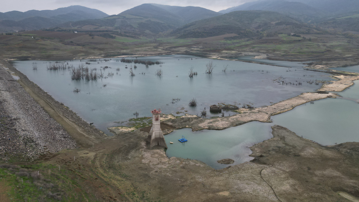 Tekirdağ'da barajlardaki su seviyesinde düşüş sürüyor