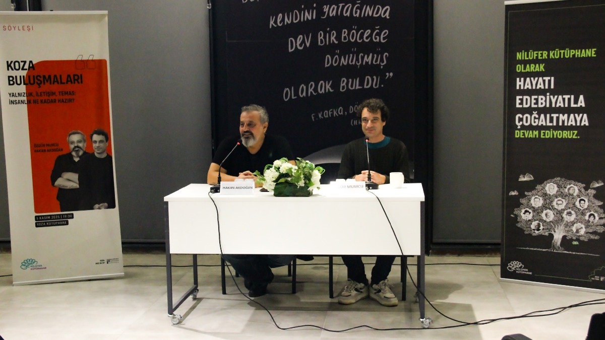 Özgür Mumcu Nilüfer’de okurlarıyla buluştu