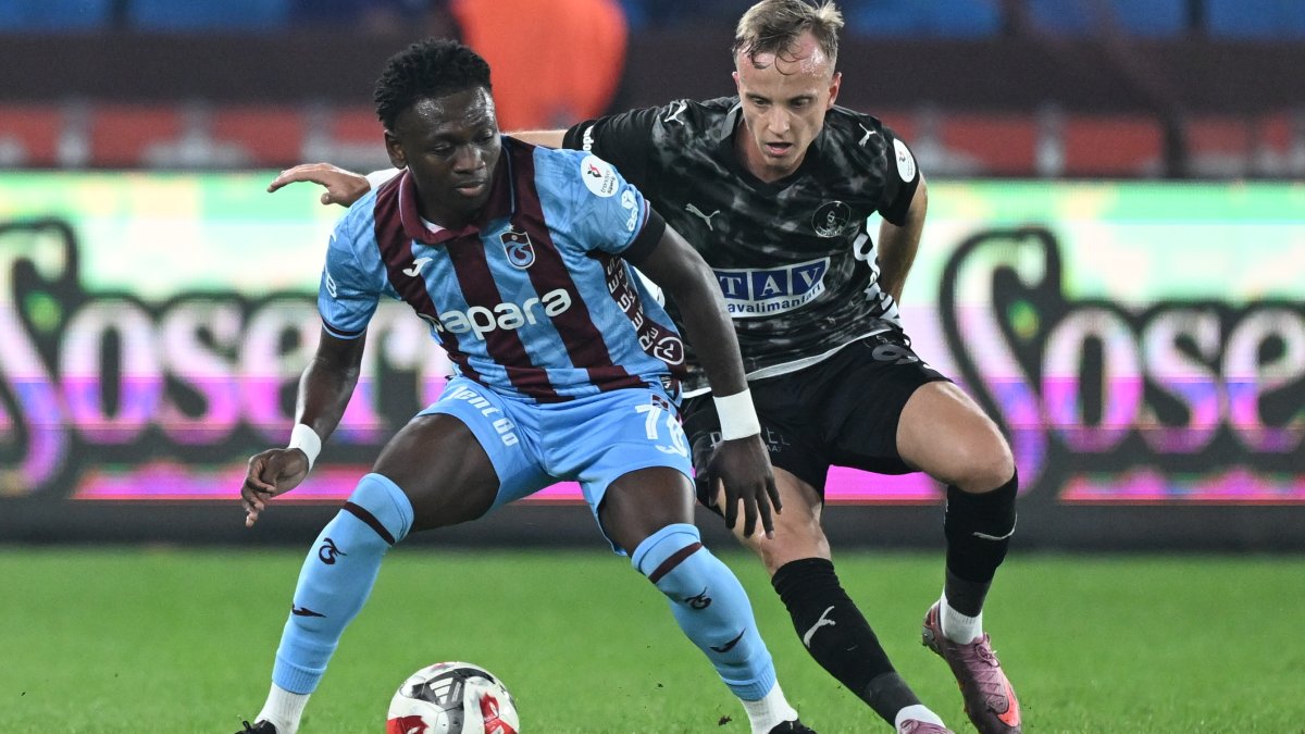 Trabzon'da kazanan yok: Trabzonspor, Alanyaspor ile 1-1 berabere kaldı