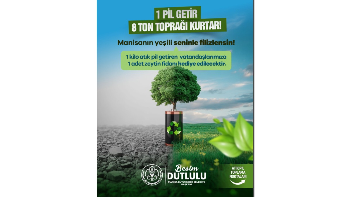 Büyükşehir Belediyesinden çevre dostu kampanya