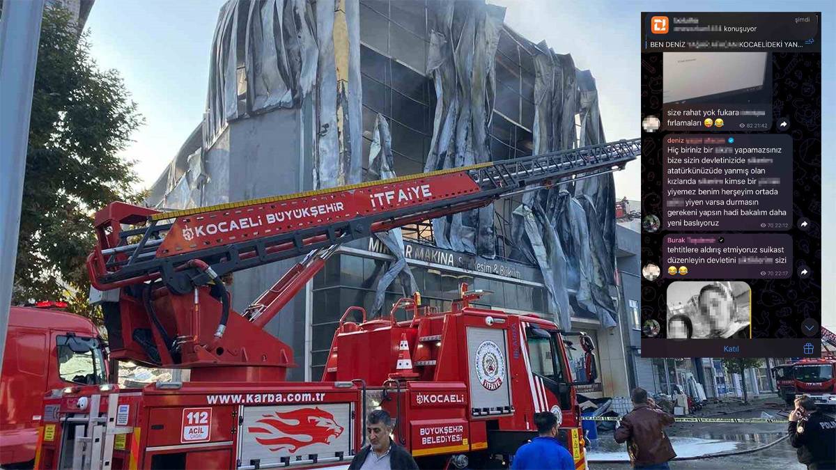 Fabrika faciası sonrası sosyal medyada skandal paylaşımlar