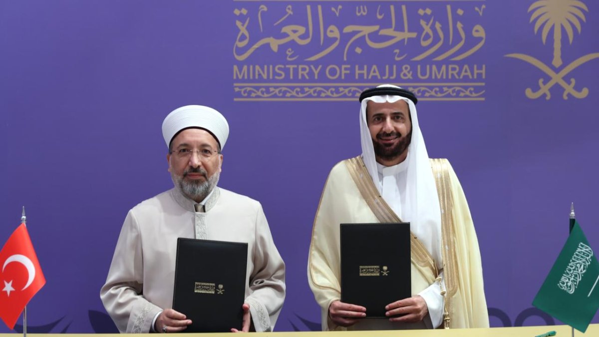 2026 yılı hac protokolü imzalandı