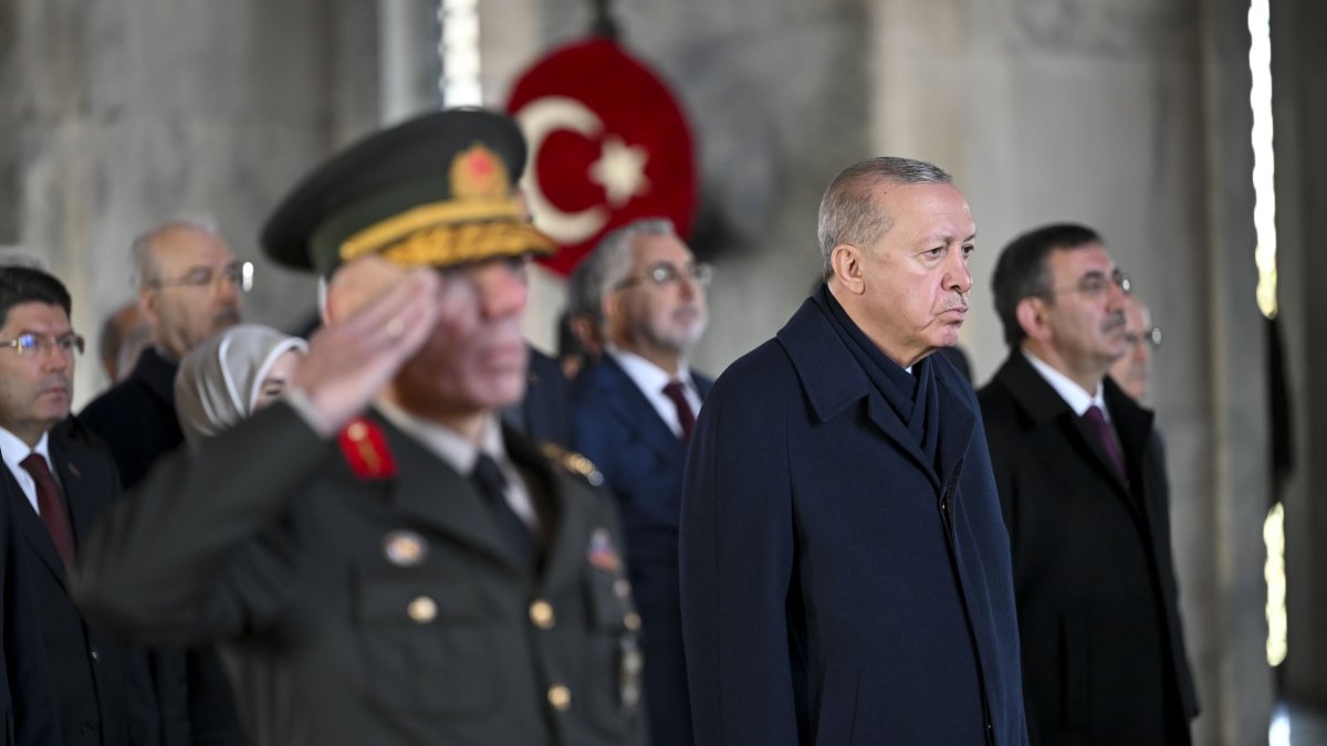 Atatürk’ün vefatının 87. yıl dönümü: Devlet erkanı Anıtkabir'de