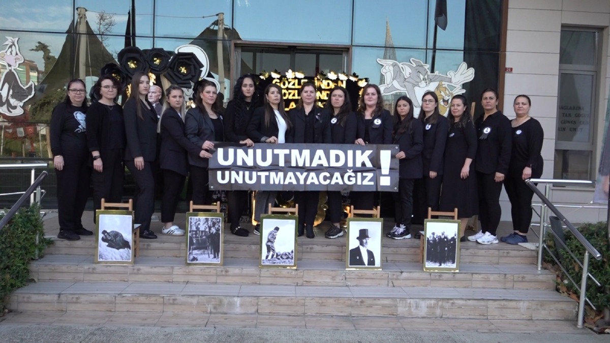 Büyükşehir’de saatler Ata’ya saygı için durdu