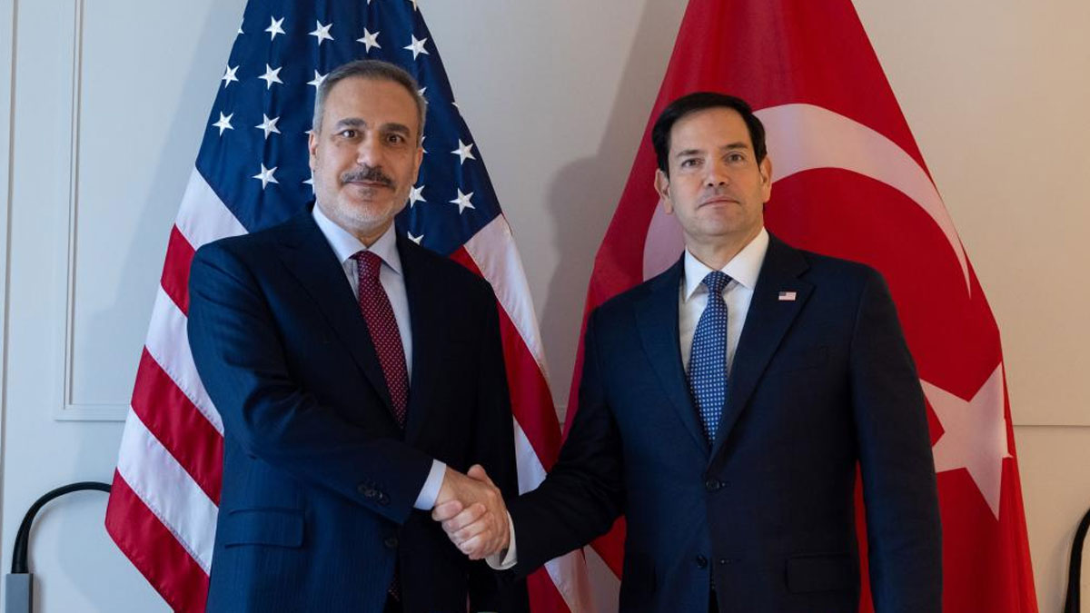 Bakan Fidan, Beyaz Saray'da Rubio ile bir araya geldi