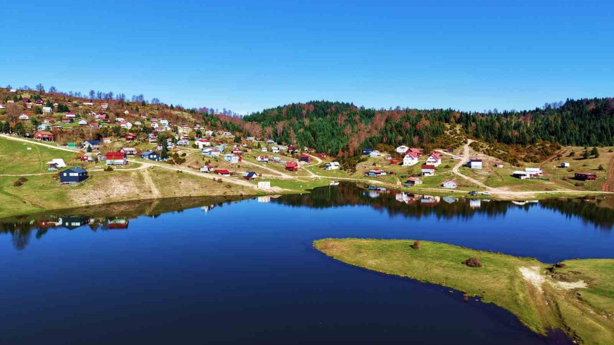 İsviçre değil, Sakarya’nın gizli cenneti! Sonbahar şöleniyle gözde oldu