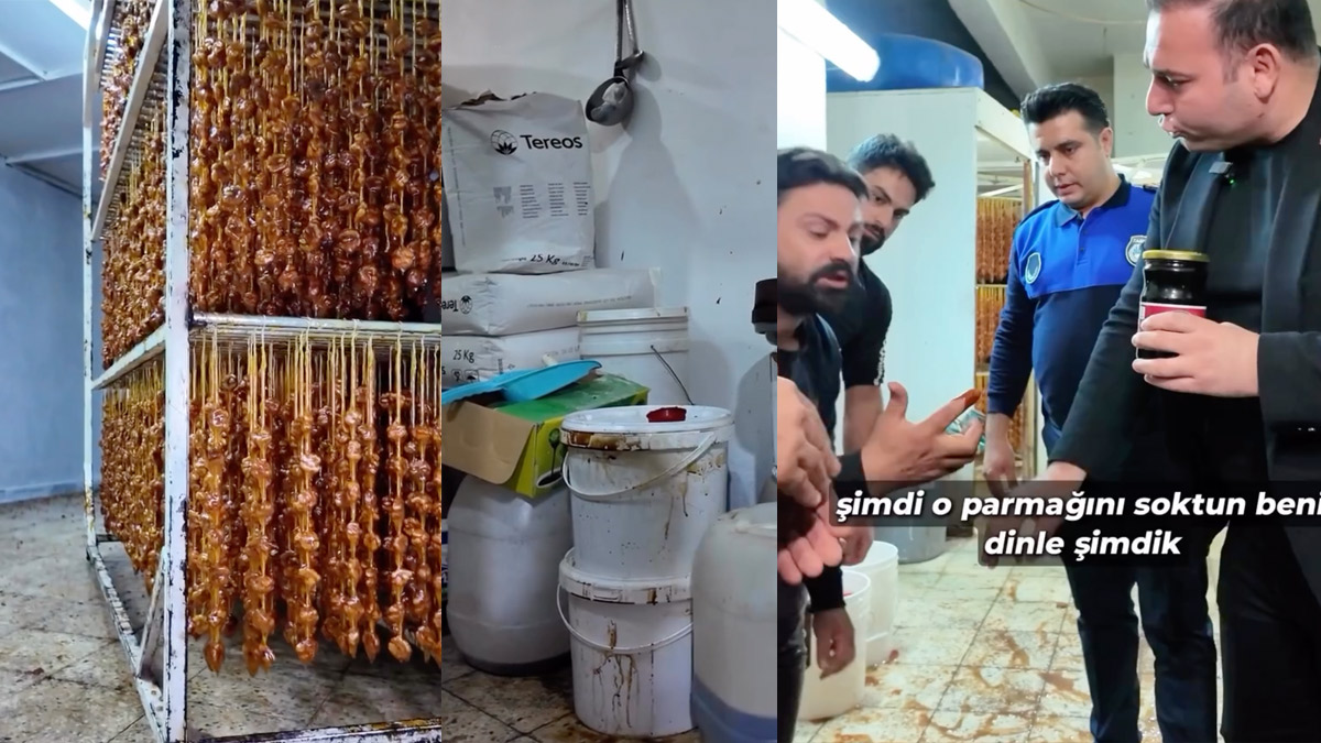 10 yıldır vatandaşa bunları yedirdiler! Tuvalet yanında üretim, böcekler arasında cevizli sucuk