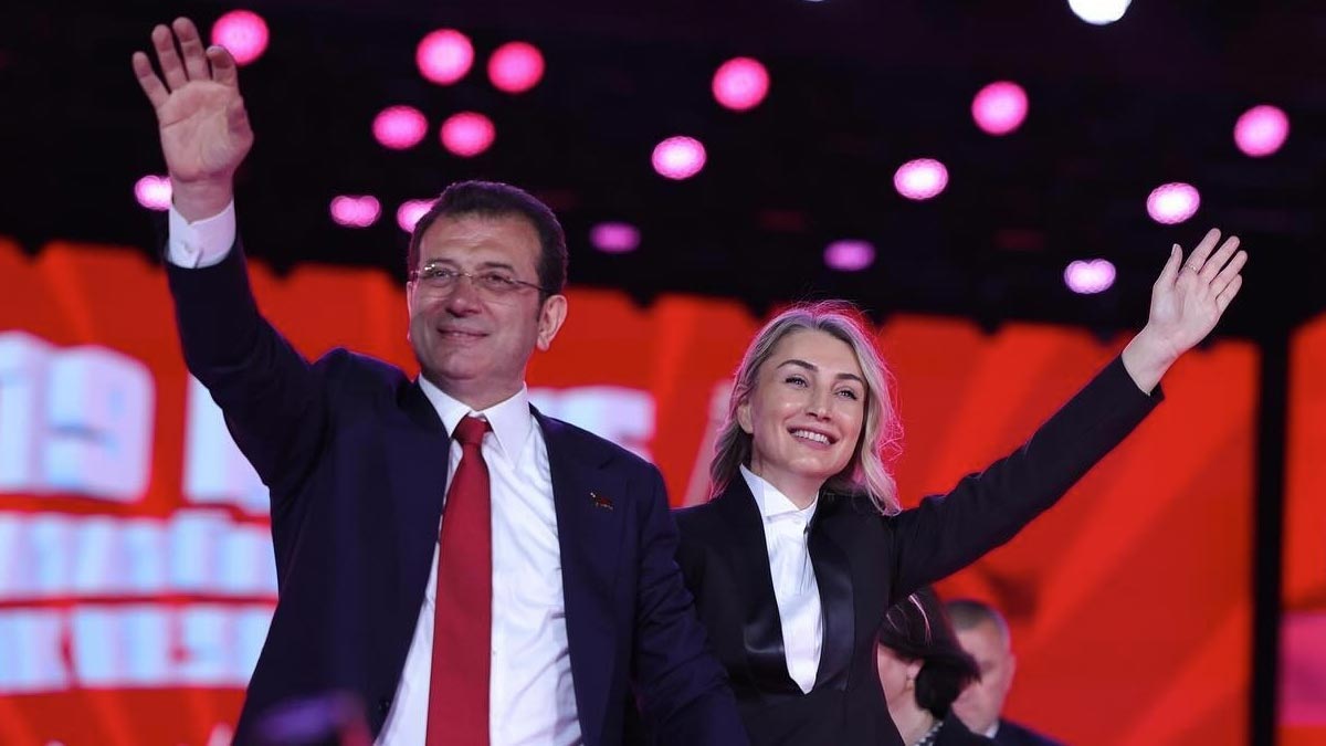 İmamoğlu çiftine Avrupa’dan “cesaret ödülü”