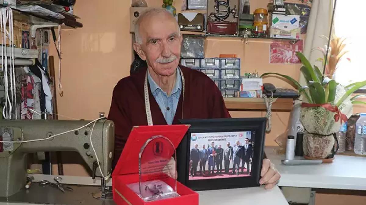Yılın ödülü Rizeli ustaya gitti! 62 yıldır çalışıyor, Artvin, Trabzon ve İstanbul'dan sipariş alıyor