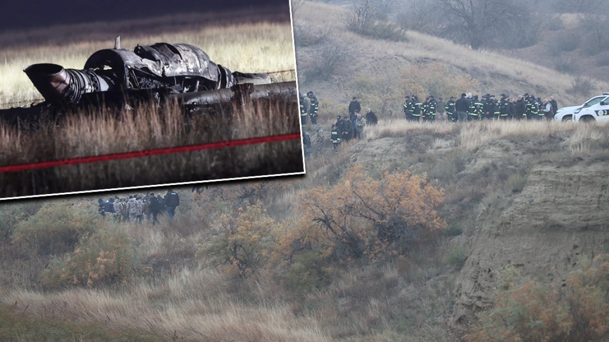 20 asker şehit olmuştu: Düşen askeri kargo uçağından ilk görüntüler