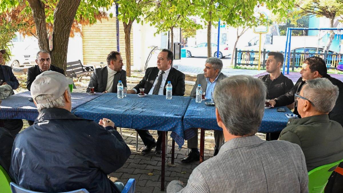 Başkan Besim Dutlulu vatandaşlarla buluştu