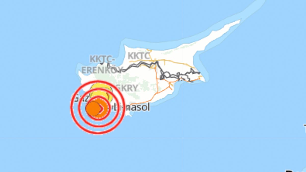 Akdeniz'de bir deprem daha