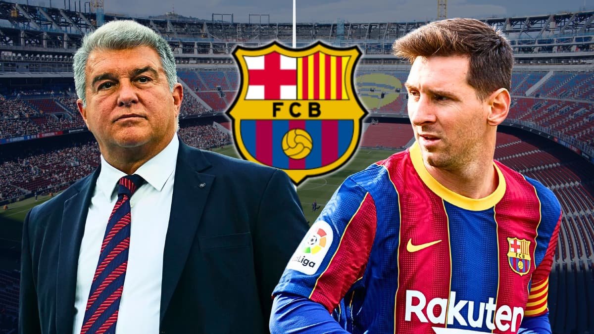 Barcelona resmen açıkladı! Başkan Joan Laporta, Messi iddialarına son noktayı koydu: Messi'yi seviyoruz burası onun evi