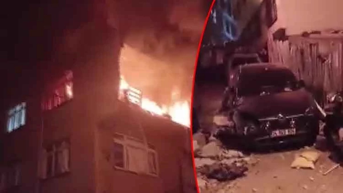 İstanbul Valiliği'nden Kağıthane patlamasıyla ilgili açıklama: Doğalgaz kaynaklı patlamada 1 kişi yaralandı