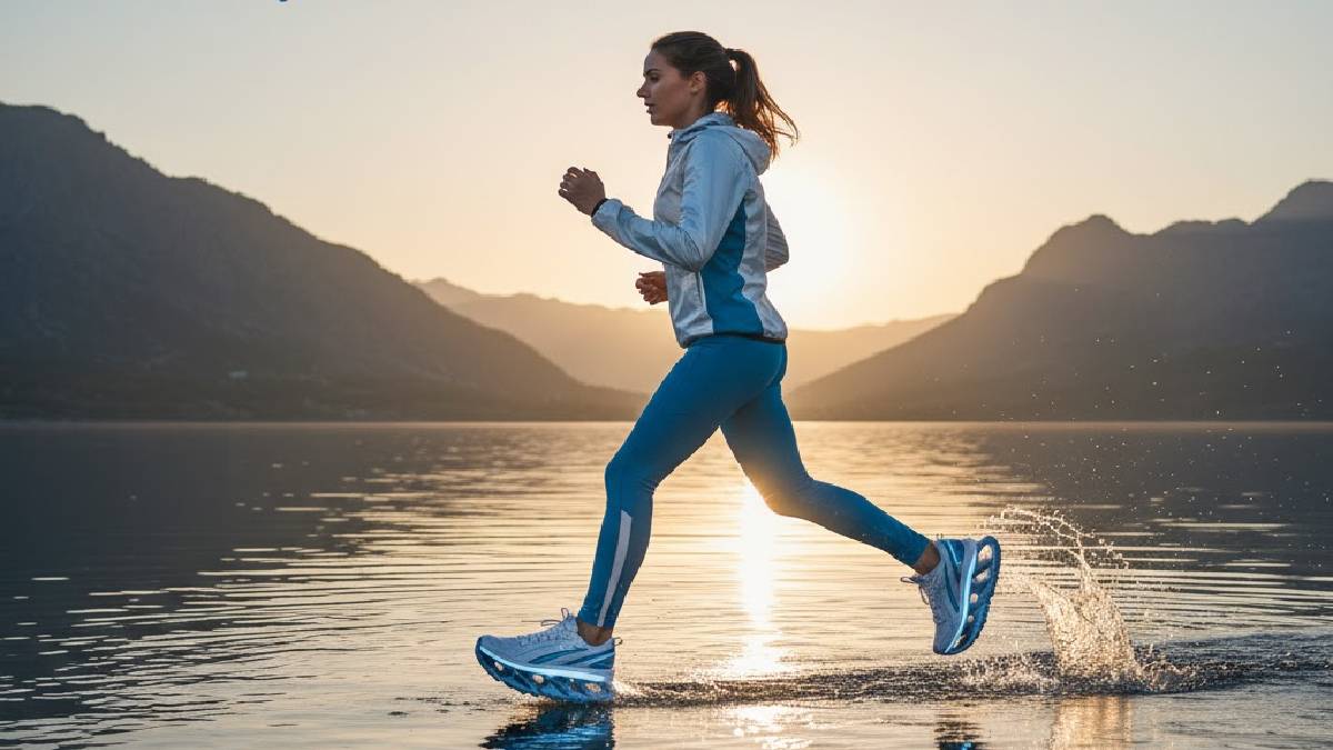 Film sahnesi gibi duruyor ama gerçek! Artık su üstünde yürüyebileceksiniz