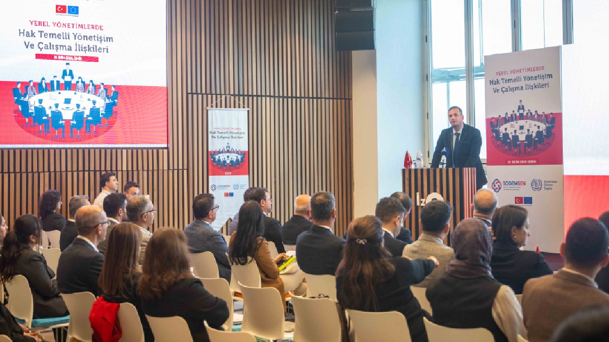 Başkan Eşki SODEMSEN çalıştayında konuştu