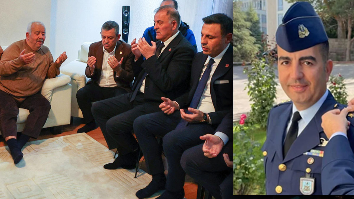 Özgür Özel'den şehit ailesine taziye ziyareti: 3 günlük milli yas ilan edilmeli