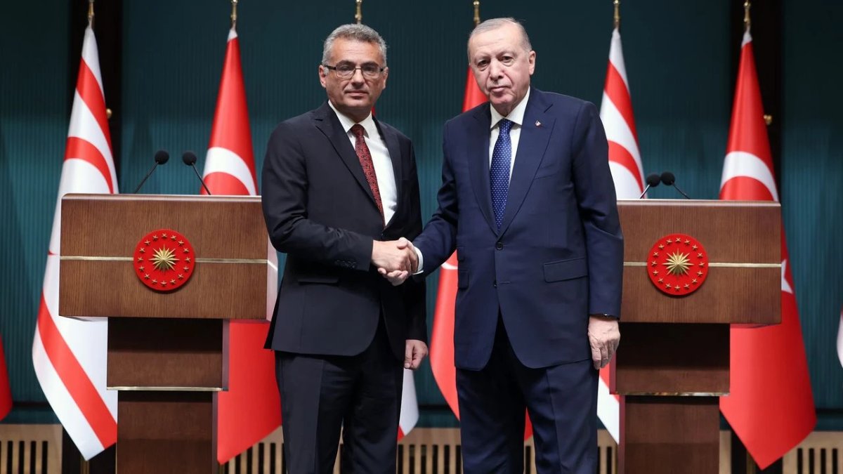 Erdoğan: Kıbrıs’ta kalıcı çözüm iki devletle mümkün