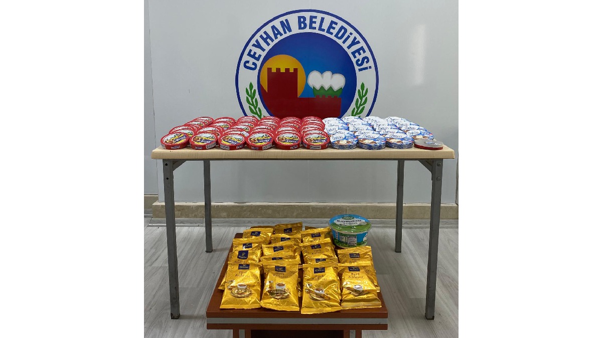 Ceyhan Zabıtası tarihi geçmiş ürünlere el koydu