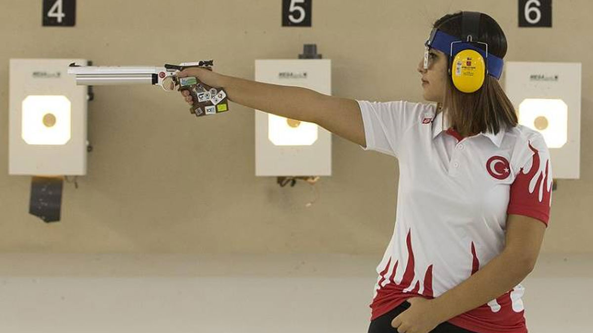 Milli atıcı Şevval İlayda Tarhan dünya sekizincisi oldu